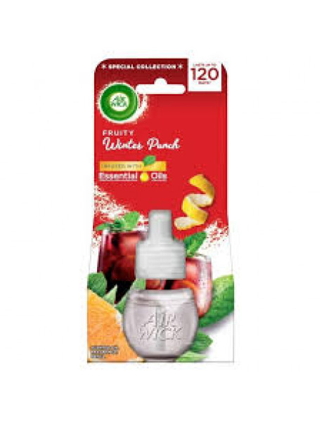 Air Wick Essential Oils Tekutá náplň do elektrického prístroja - Fruity Winter Punch 19 ml