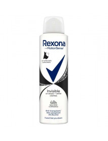 Rexona Invisible Black+White dámsky deospray 150 ml